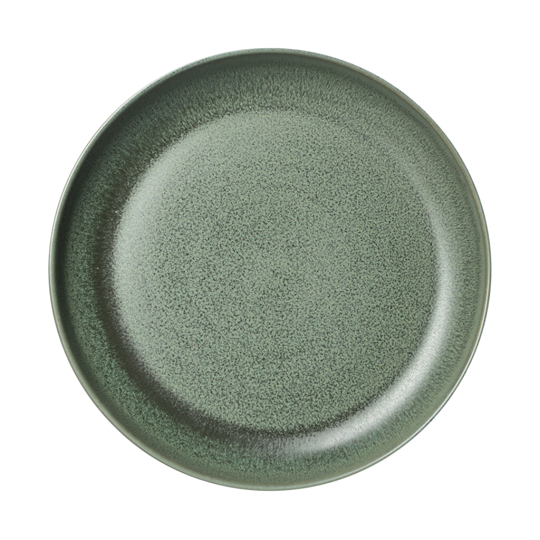 26cm Dinner Plate (Matte Dark Green).png