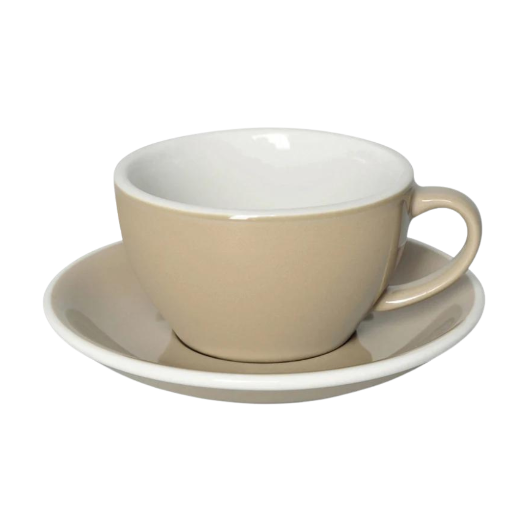 2 250ml Egg Cup & Saucer - Taupe.png